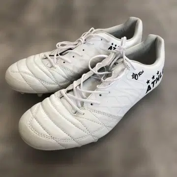 미사용 아스레타 O-Rei 축구 스파이크 캥거루 화이트 27cm