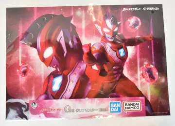 BANDAI SPIRITS 제일복권 울트라맨 Z&제로 새로운 사제 G상 제트 베타 스매쉬 클리어 포스터