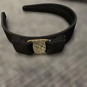 Salvatore Ferragamo 머리띠 블랙 바라
