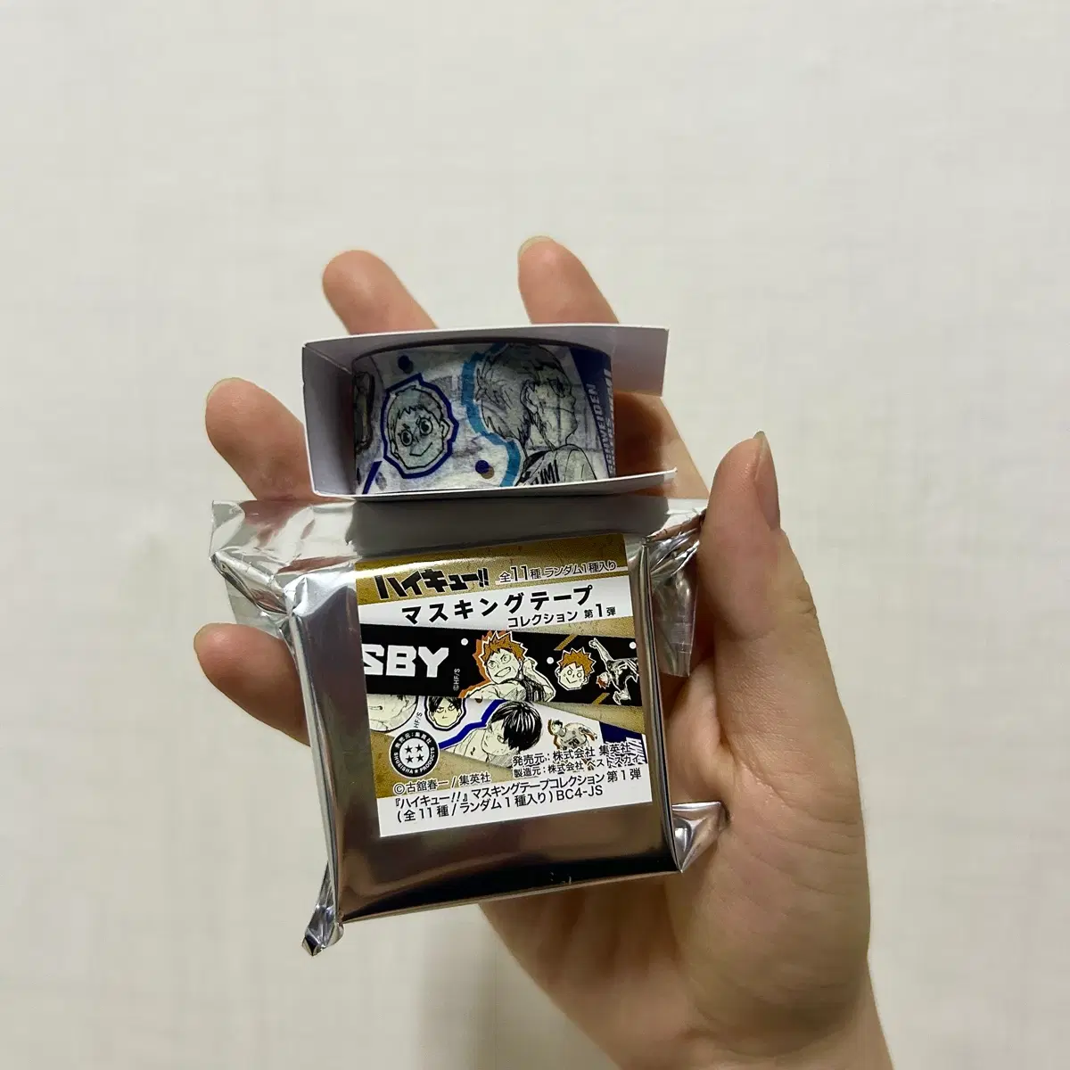 하이큐 점프샵 마스킹 테이프 호시우미
