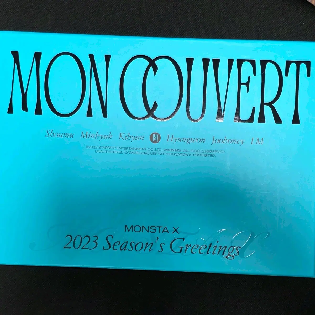 몬스타엑스 2023년 시즌그리팅 MON COUVERT (WALL CALENDAR ver.)