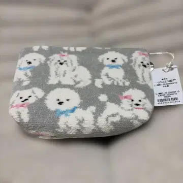 [ 새상품 미개봉 ] 페이러 모후모후 완찬 보트형 파우치M 실버 그레이