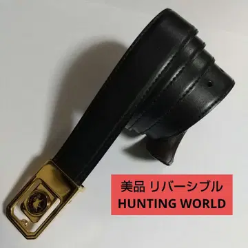 새상품급 HUNTING WORLD 헌팅월드 리버서블 벨트