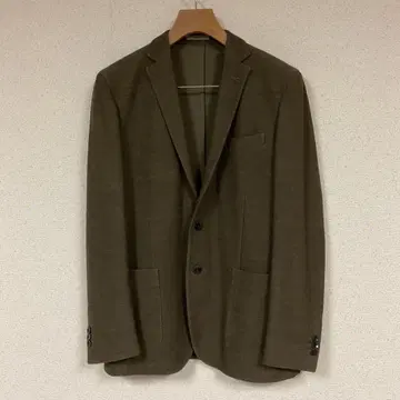 새상품급 볼리올리 자켓 울 코튼 이탈리아제