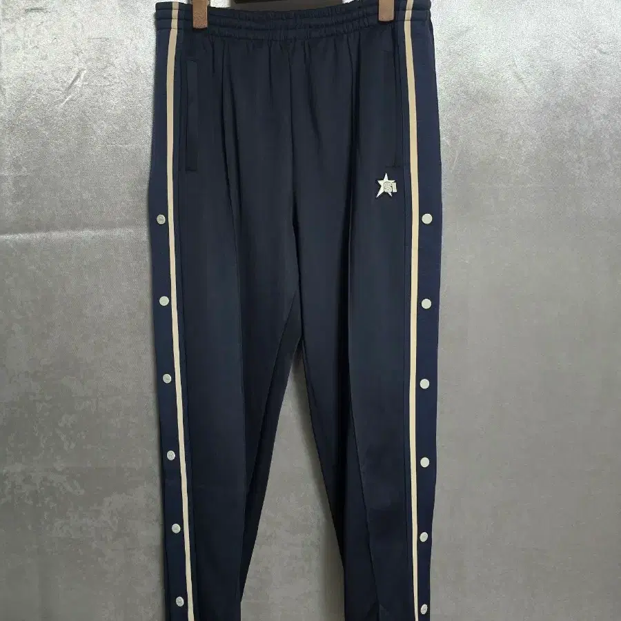 23-24 KBL ALL STAR SIDE BUTTON TRACK PANTS (NAVY)
