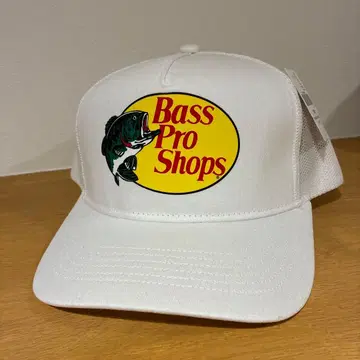 Bass Pro Shops 메쉬 캡 화이트