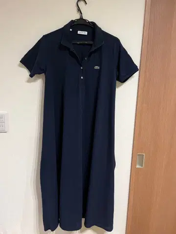 LACOSTE 라코스테 폴로 셔츠 원피스 네이비