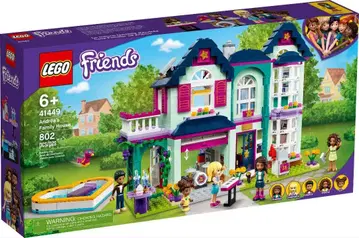 LEGO 프렌즈 안드레아의 패밀리 하우스 41449