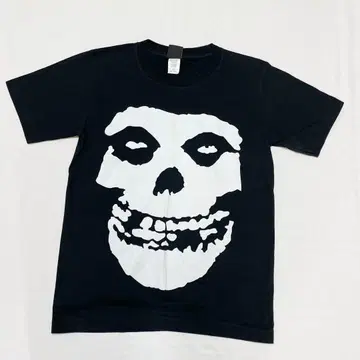 새상품급 Misfits 미스피츠 티셔츠 블랙 XS 남녀 공용 GTS