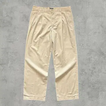 90s IZOD 2턱 치노 팬츠 베이지