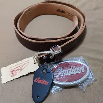 Indian Motorcycle 가죽 벨트 새상품