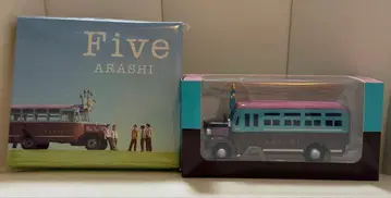 아라시 Five CD+BluRay 아라시를 여행하는 전시회 버스 세트 미개봉 새상품