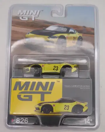 TSM MODEL 1/64 MINI GT Nissan Z LB NATION WORKS Ikazuchi Yellow(LHD) 826-BL