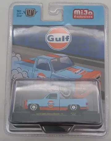M2 Machines 1/64 Gulf/MiJo Exclusives MJS83 1979 GMC Sierra Classic 15 25-18
