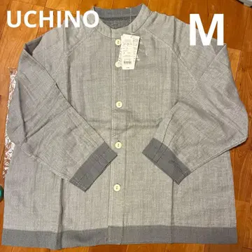 UCHINO 우치노 마쉬멜로우 거즈 남성용 셔츠 M
