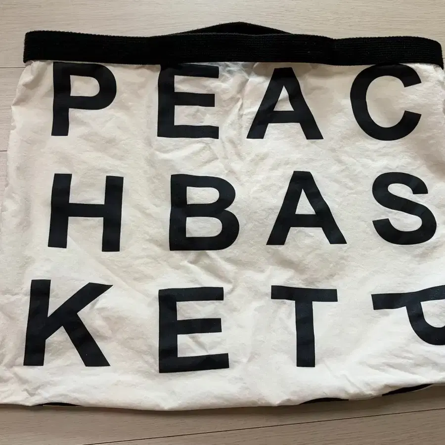 피치바스켓마켓 에코백 p.b. bag