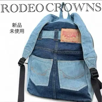 [ 미사용 새상품 ] RODEO CROWNS 데님 백팩 로데오 리메이크풍