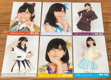 후쿠오카 세이나 월별 2014년 6장 브로마이드 AKB48