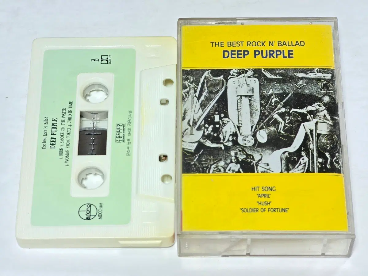 [희귀 타임캡슐] 딥 퍼플(Deep Purple) - The Best Rock N' Ballad 카세트 테이프