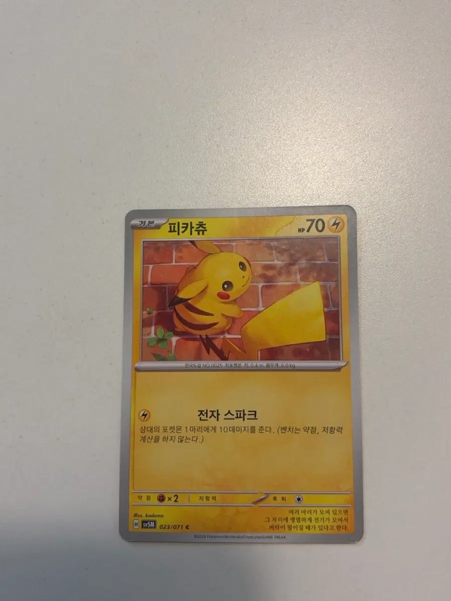 사이버저지 피카츄 한글판
