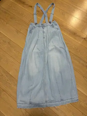 niko and와 JEANS 콜라보 - 데님 살로펫 스커트 롱