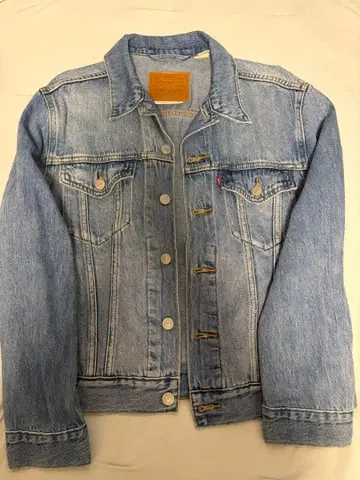Levi's/리바이스 오버 사이즈 데님 자켓 인디고 블루