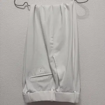 UNIQLO 턱 와이드 팬츠 화이트 XS