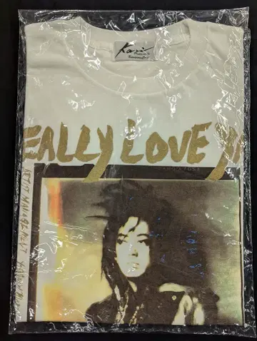티셔츠 사와다 켄지 REALLY LOVE YA 화이트