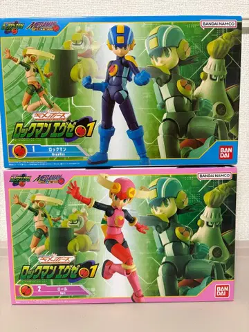 SMP Kit Makes Pose 록맨 에그제 01 에그제 & 롤