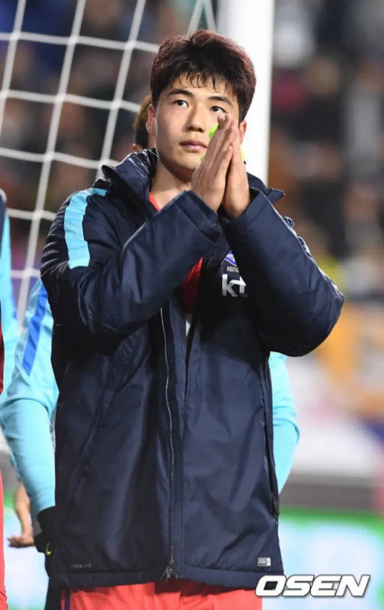 16-18 나이키 축구대표팀 국가대표 선수용 미드필드자켓 국대패딩 M,L,XL,2XL사이즈