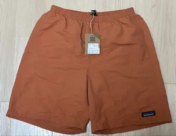 새상품 Patagonia 배기 롱 7인치 오렌지 SINY
