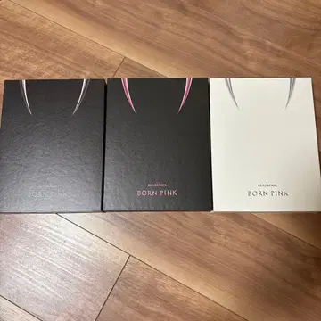 BLACKPINK BORN PINK CD 3종 세트