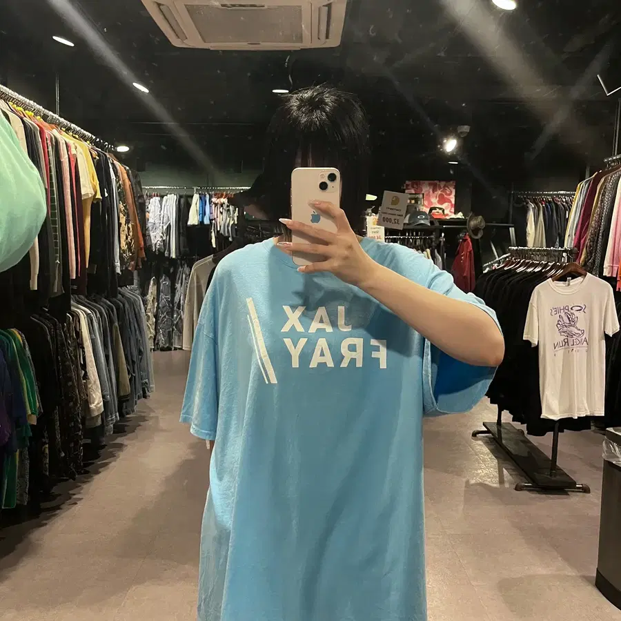 (864) VTG 빈티지 백 프린팅 JAX FRAY 반팔 티셔츠