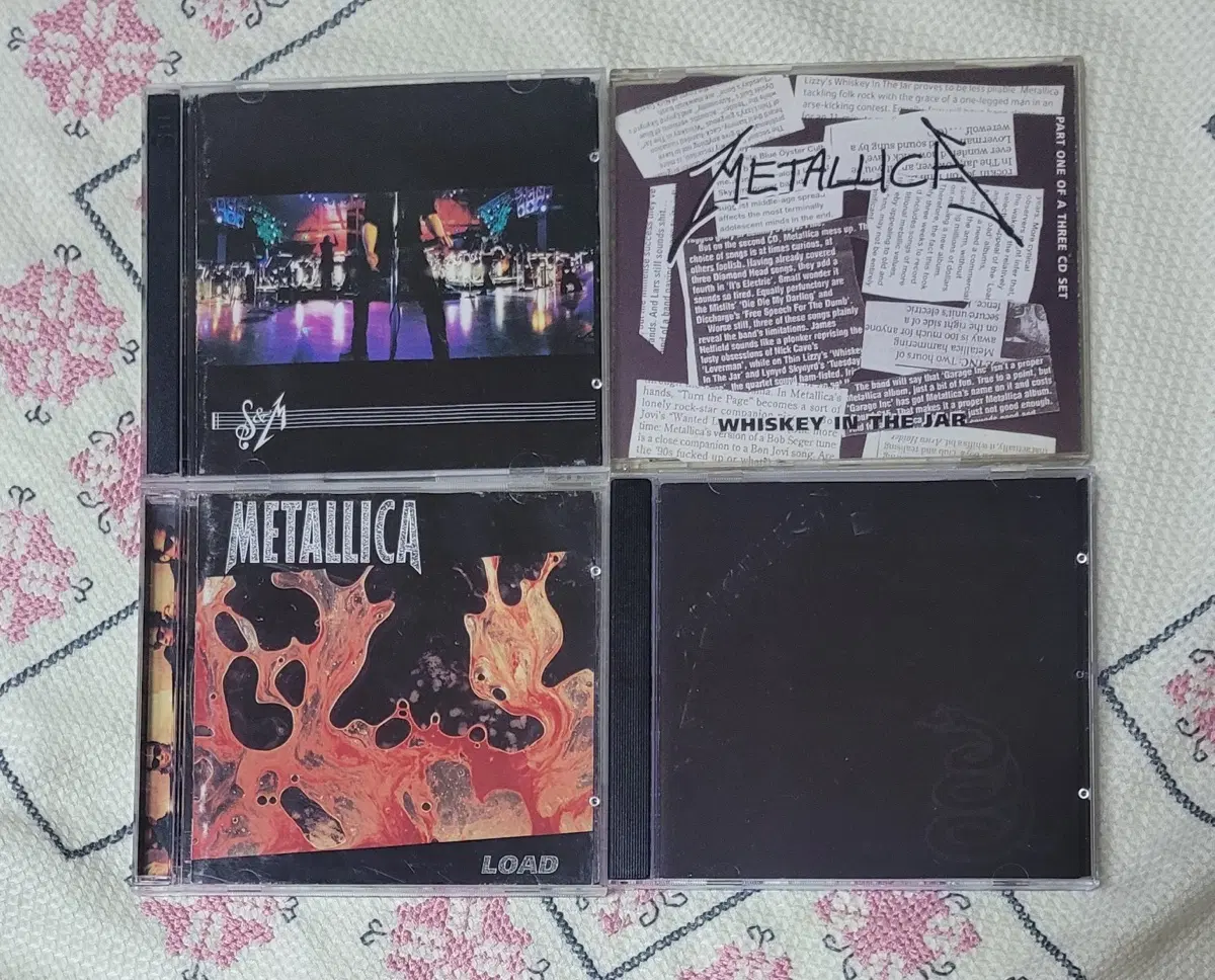 메탈리카(METALLICA) 시디 모음