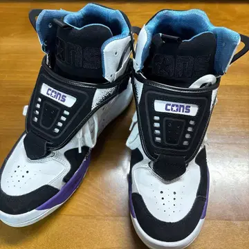 컨버스 컨스 에어로 잼 26.5cm 화이트 퍼플