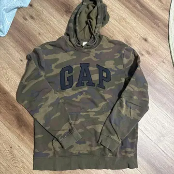 GAP 갭 카모플라주 패턴 후드티