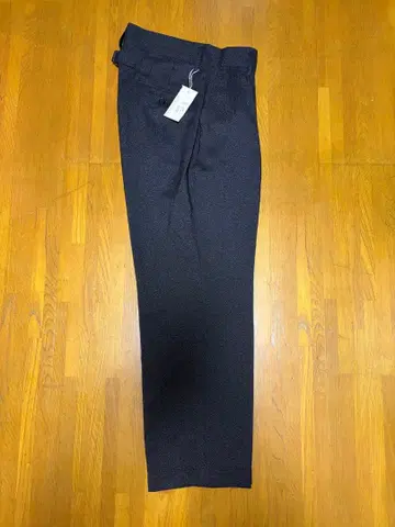 H.UNIT TECH TWEED TWO TUCK TROUSERS