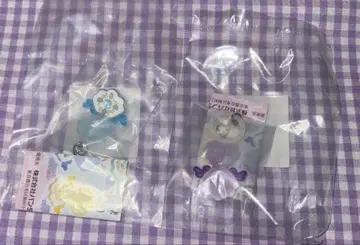 새상품 피치피치 피치 메지루시 액세서리 나미모리 카렌 반다이 가챠 스카이블루
