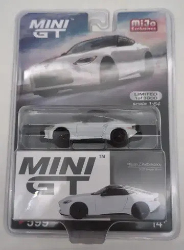 TSM MODEL 1/64 MINI GT/MiJo Exclusives 닛산 Z 퍼포먼스 2023 에베레스트 화이트(LHD) 599-MJ