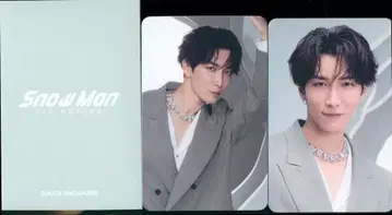 SnowMan 1st POP-UP 와타나베 쇼타 포토 카드 팩 A