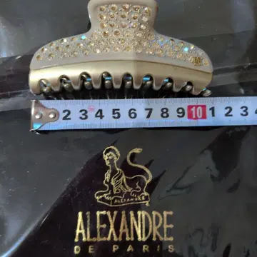 Alexandre de Paris 헤어 클립 스와로브스키