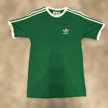 adidas 트레포일 반팔 티셔츠 그린 XS