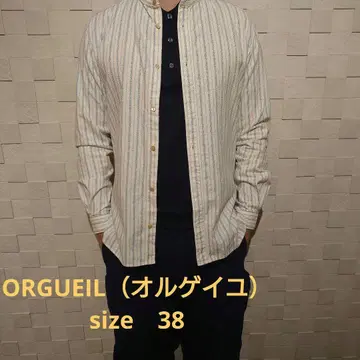 ORGUEIL 긴팔 셔츠 스트라이프 38