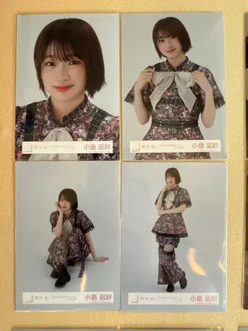 사쿠라자카46 코지마 나기사 브로마이드 4종 컴프