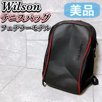 Wilson FEDERER DNA 백팩 테니스 라켓백 블랙