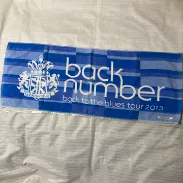 타월 2013년 back to the blues back number