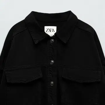 ZARA 포켓 숏 셔츠 자켓