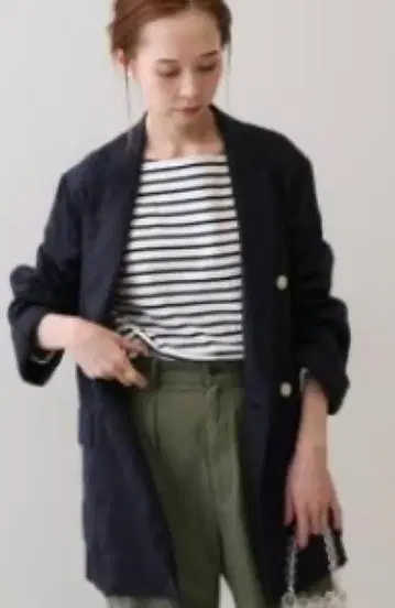 린넨 테일러드 자켓 SLOBE IENA 슬로브 이에나