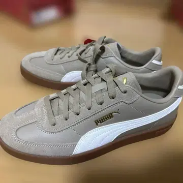 [ 미사용 새상품 ] PUMA 베이지 스니커즈 로우컷