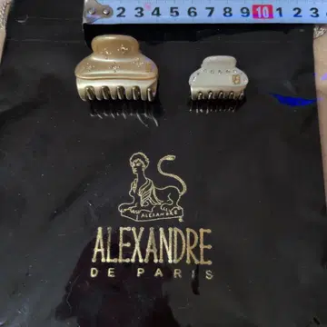 Alexandre de Paris 헤어 클립 2세트